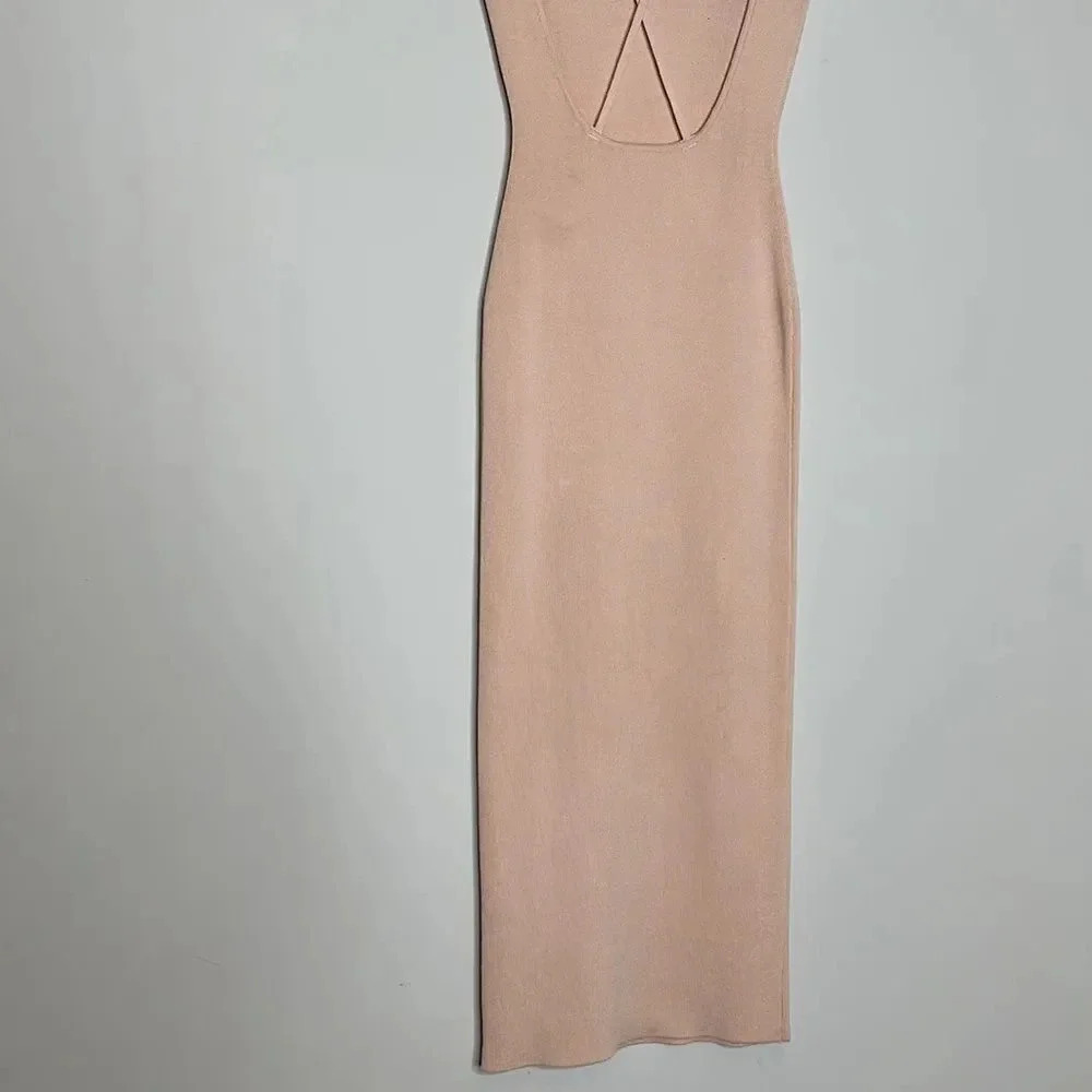 Zara Knit Open Back Dress - Picture 8 of 9